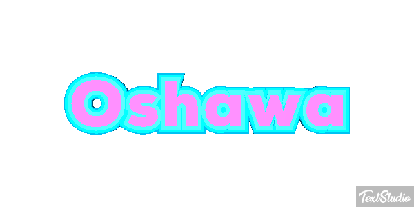 Oshawa Effet de texte