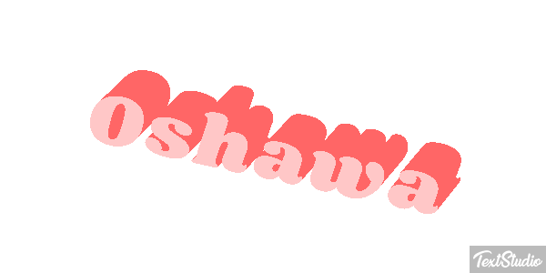 Oshawa Effet de texte