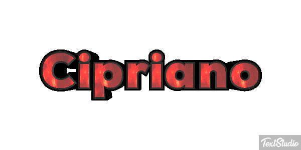 Cipriano Effetto testo