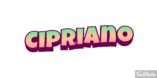 Cipriano Effetto testo