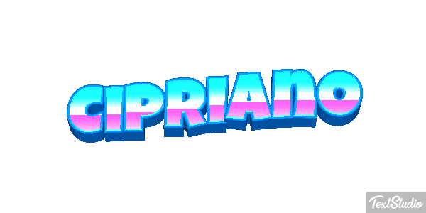 Cipriano Effetto testo