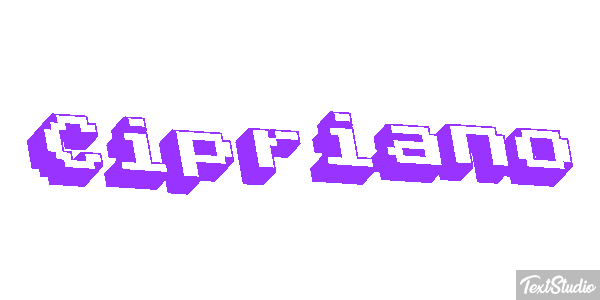 Cipriano Effetto testo