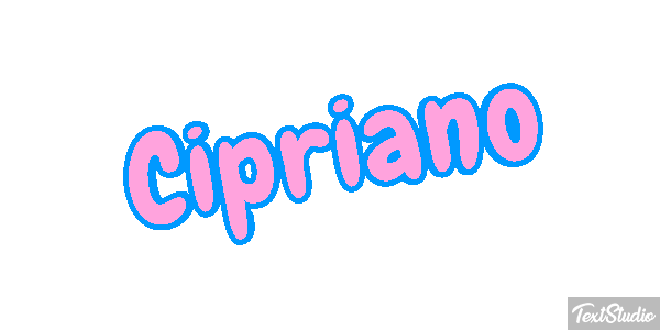 Cipriano Effetto testo