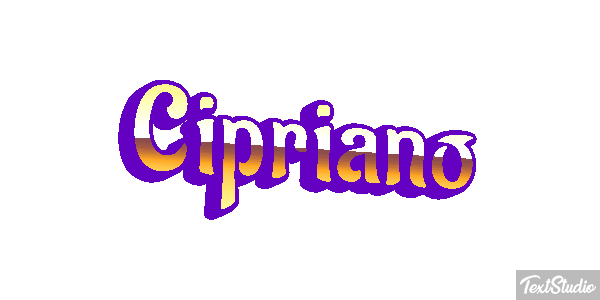 Cipriano Effetto testo