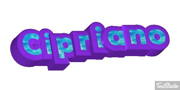 Cipriano Effetto testo