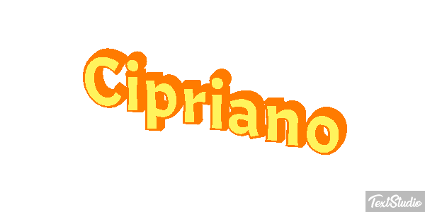 Cipriano Effetto testo
