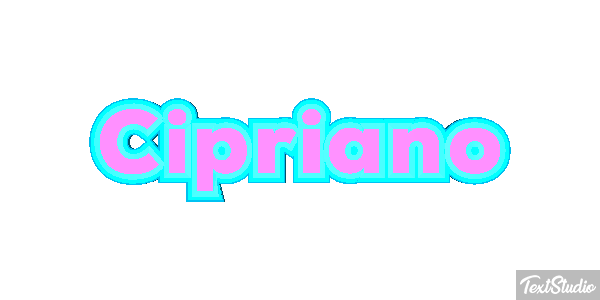 Cipriano Effetto testo