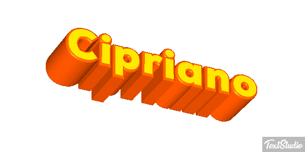 Cipriano Effetto testo