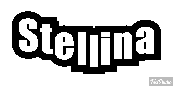 Stellina Effetto testo
