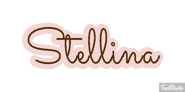 Stellina Effetto testo