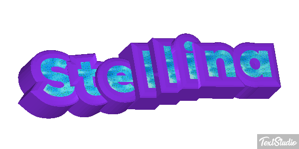 Stellina Effetto testo