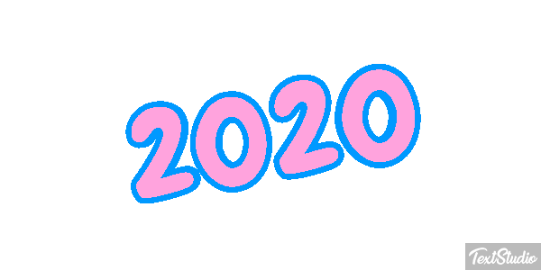 2020 Text effect