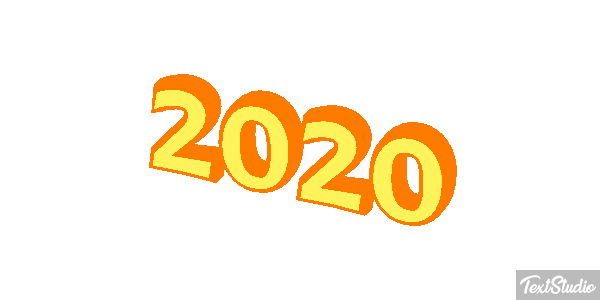 2020 Text effect