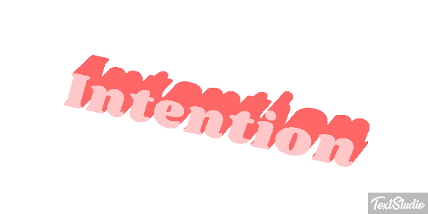 Intention Effetto testo