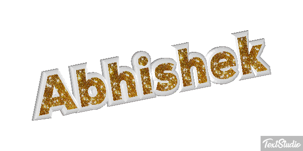 Abhishek Texteffekt