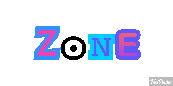 Zone Texteffekt