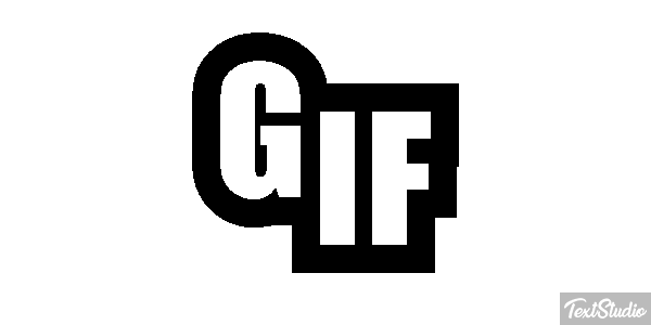 GIF Effet de texte