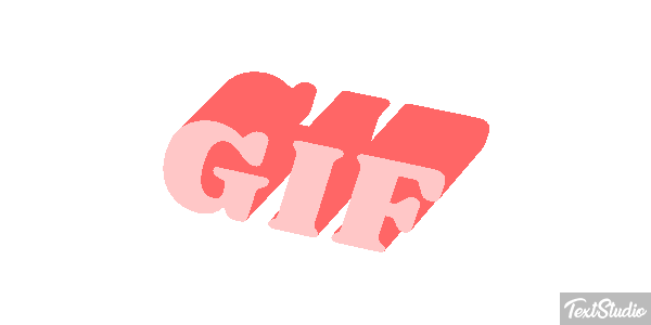 GIF Effet de texte