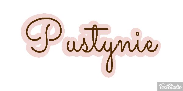 Pustynie Efekt tekstowy