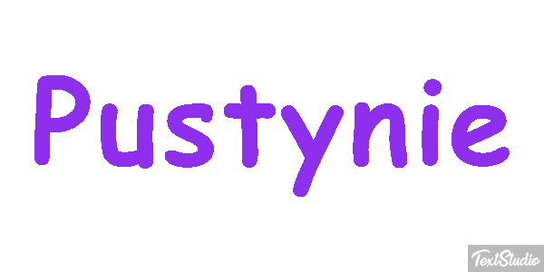 Pustynie Efekt tekstowy