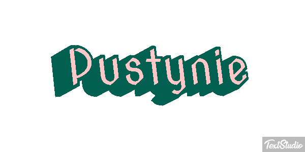Pustynie Efekt tekstowy