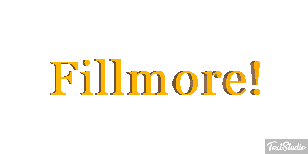 Fillmore! Text effect