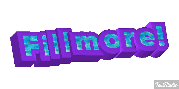 Fillmore! Text effect