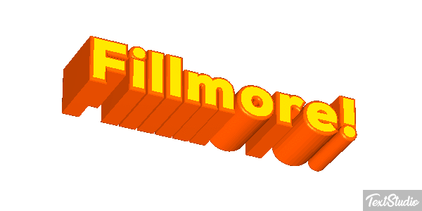 Fillmore! Text effect