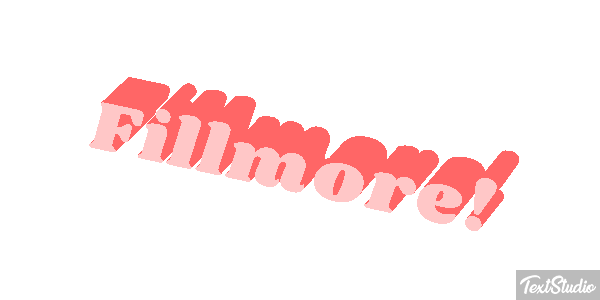 Fillmore! Text effect