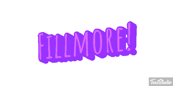 Fillmore! Text effect