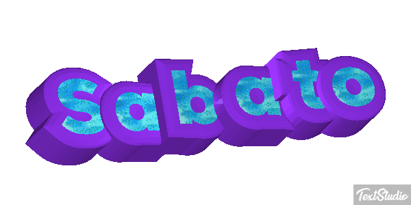 Sabato Text effect