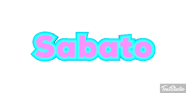 Sabato Text effect