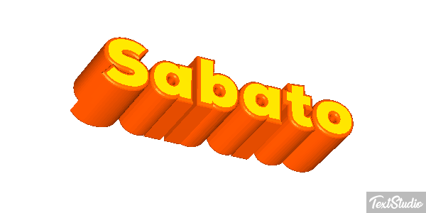 Sabato Text effect