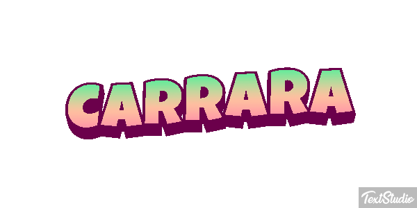 Carrara Efekt tekstowy