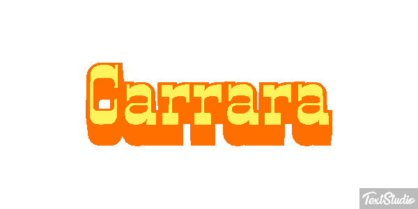 Carrara Efekt tekstowy