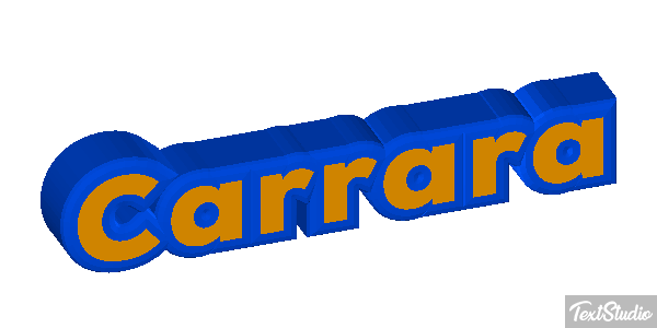 Carrara Efekt tekstowy