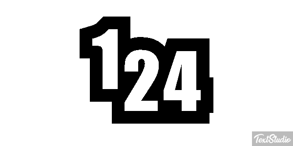 124 Efekt tekstowy