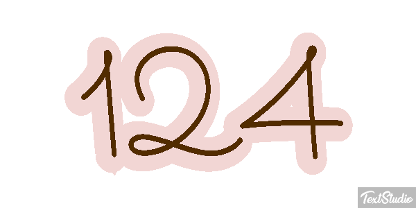 124 Efekt tekstowy