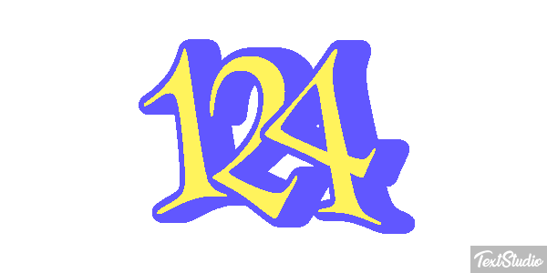 124 Efekt tekstowy