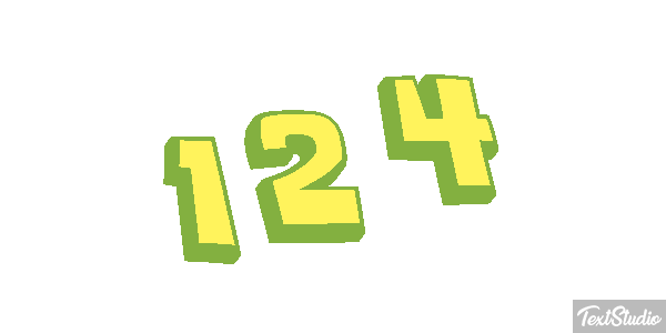 124 Efekt tekstowy