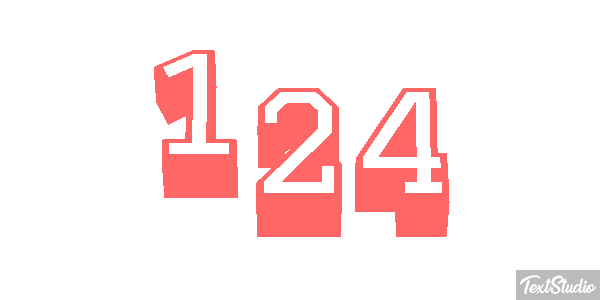 124 Efekt tekstowy