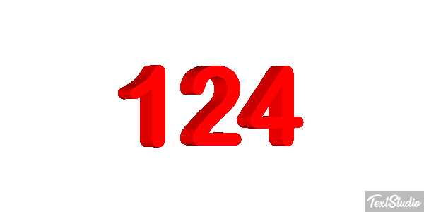 124 Efekt tekstowy