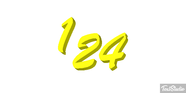 124 Efekt tekstowy