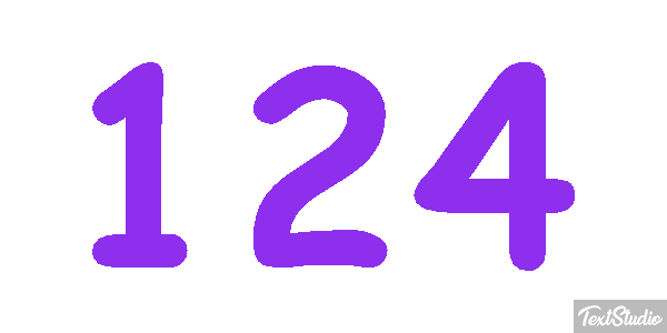 124 Efekt tekstowy