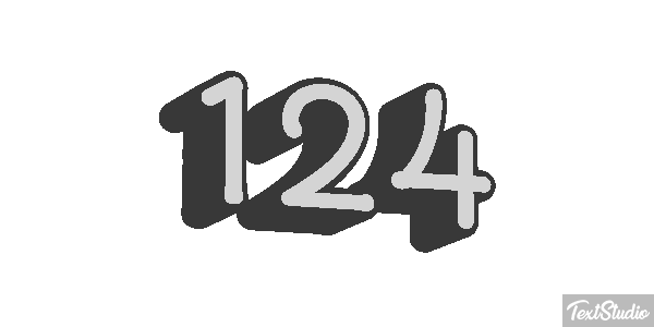 124 Efekt tekstowy