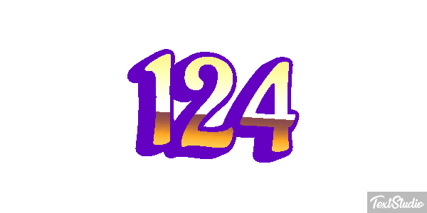 124 Efekt tekstowy