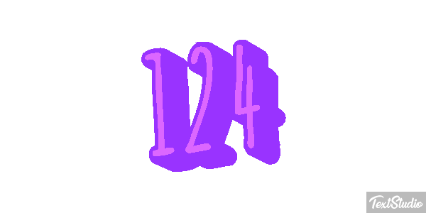 124 Efekt tekstowy