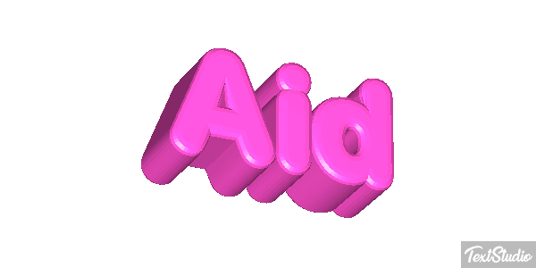Aid Text effect