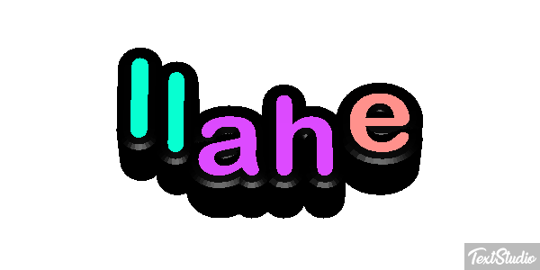 İlahe Tekst effect