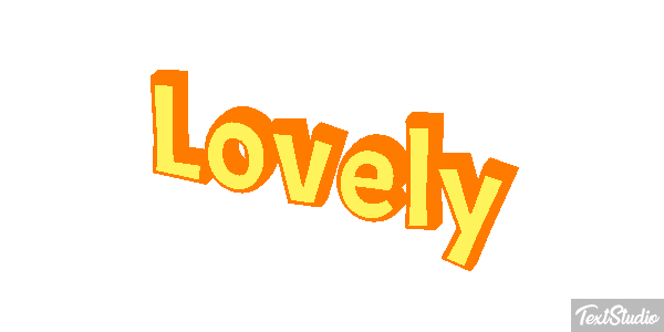 Lovely Text effect
